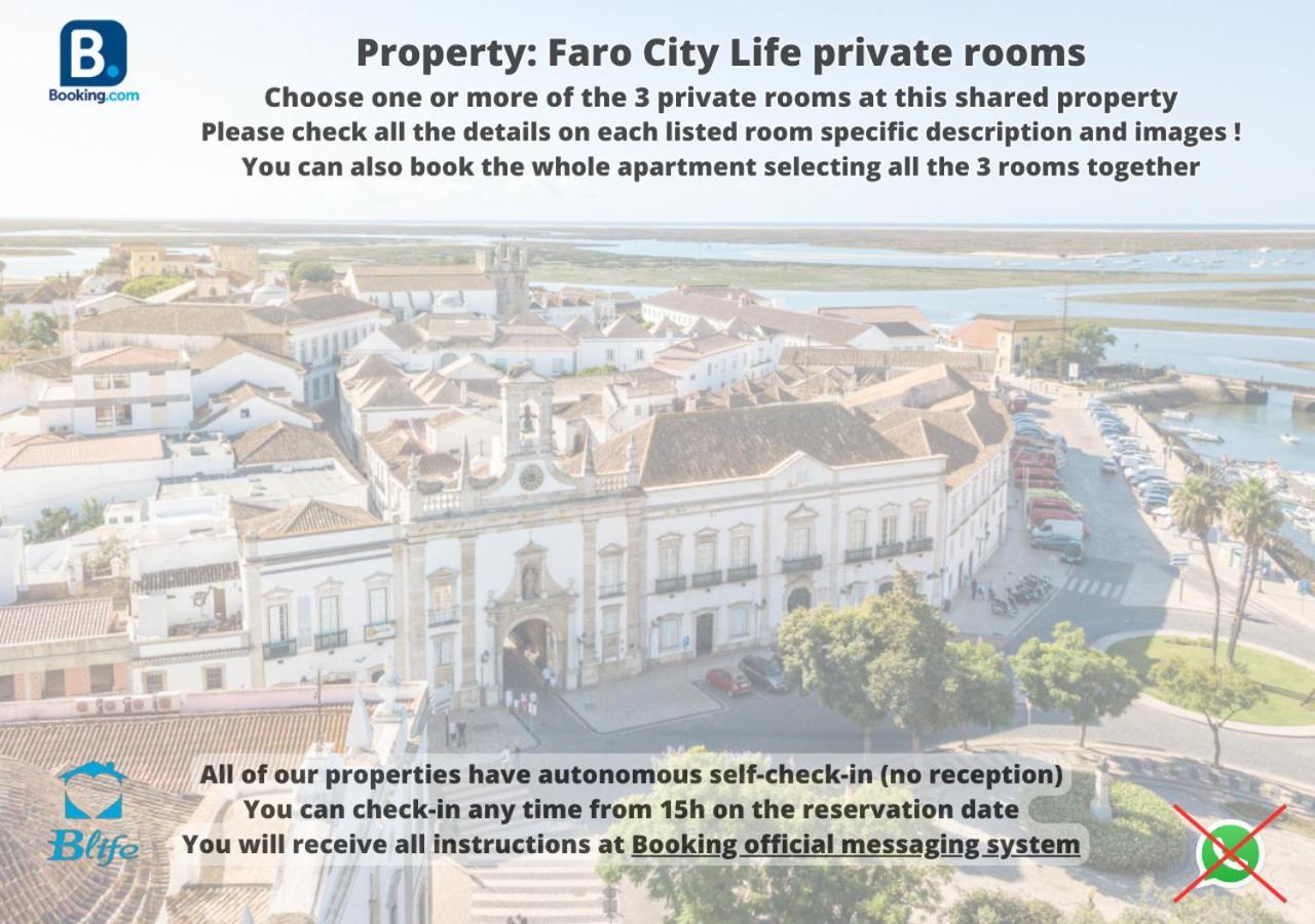 Blife Faro City Life Private Rooms Εξωτερικό φωτογραφία